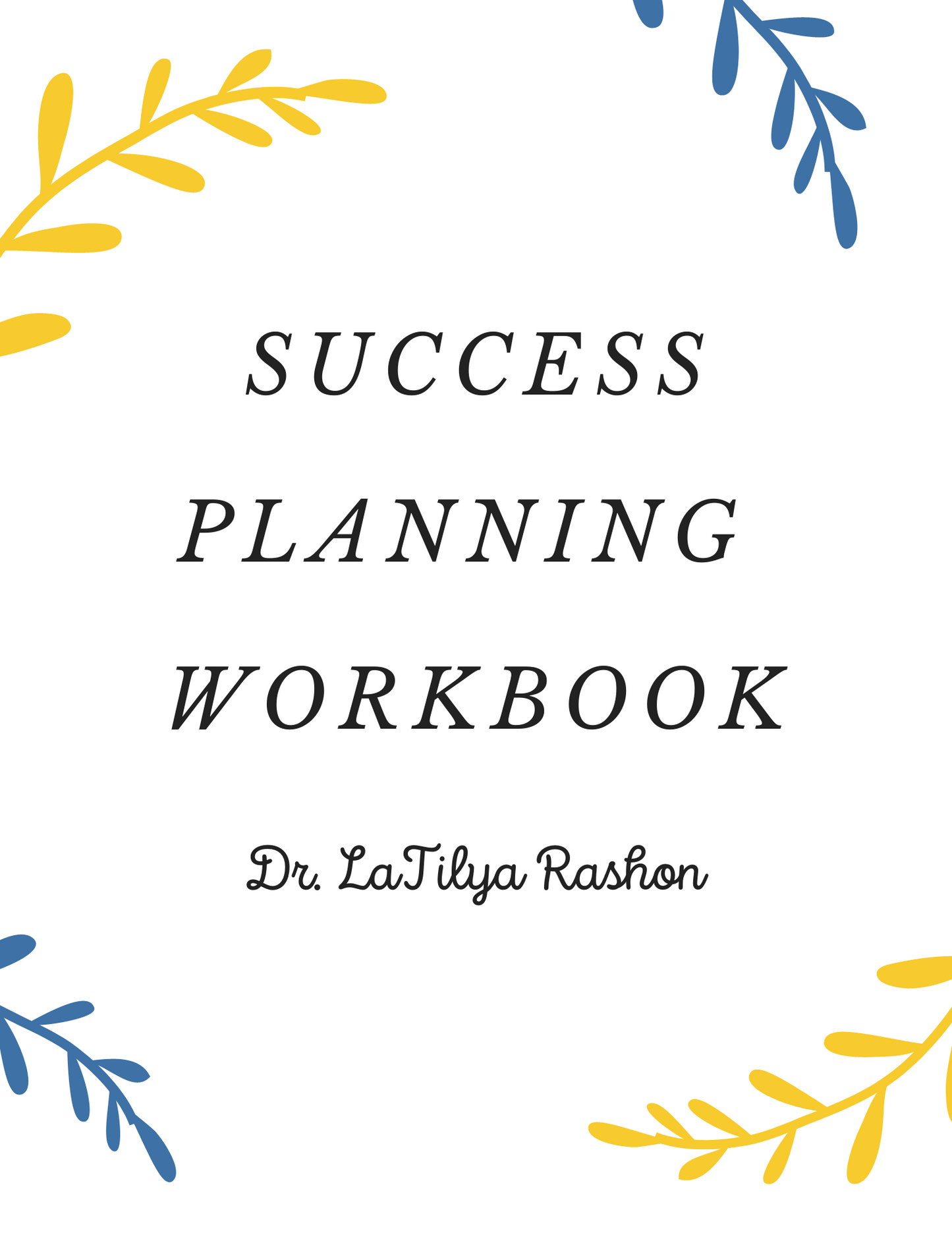 Success Planning Workbook